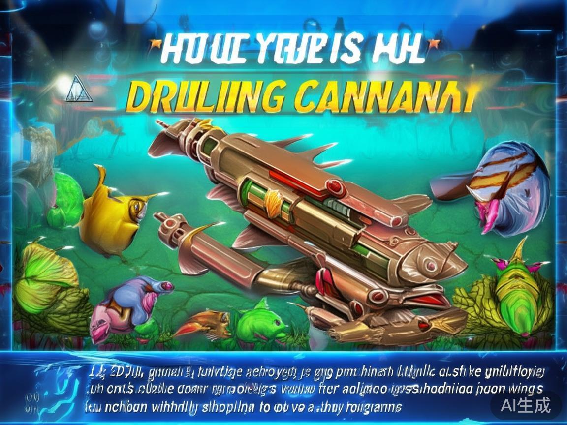 在精彩纷呈的JDB龙王捕鱼游戏中，钻头炮作为一种颇