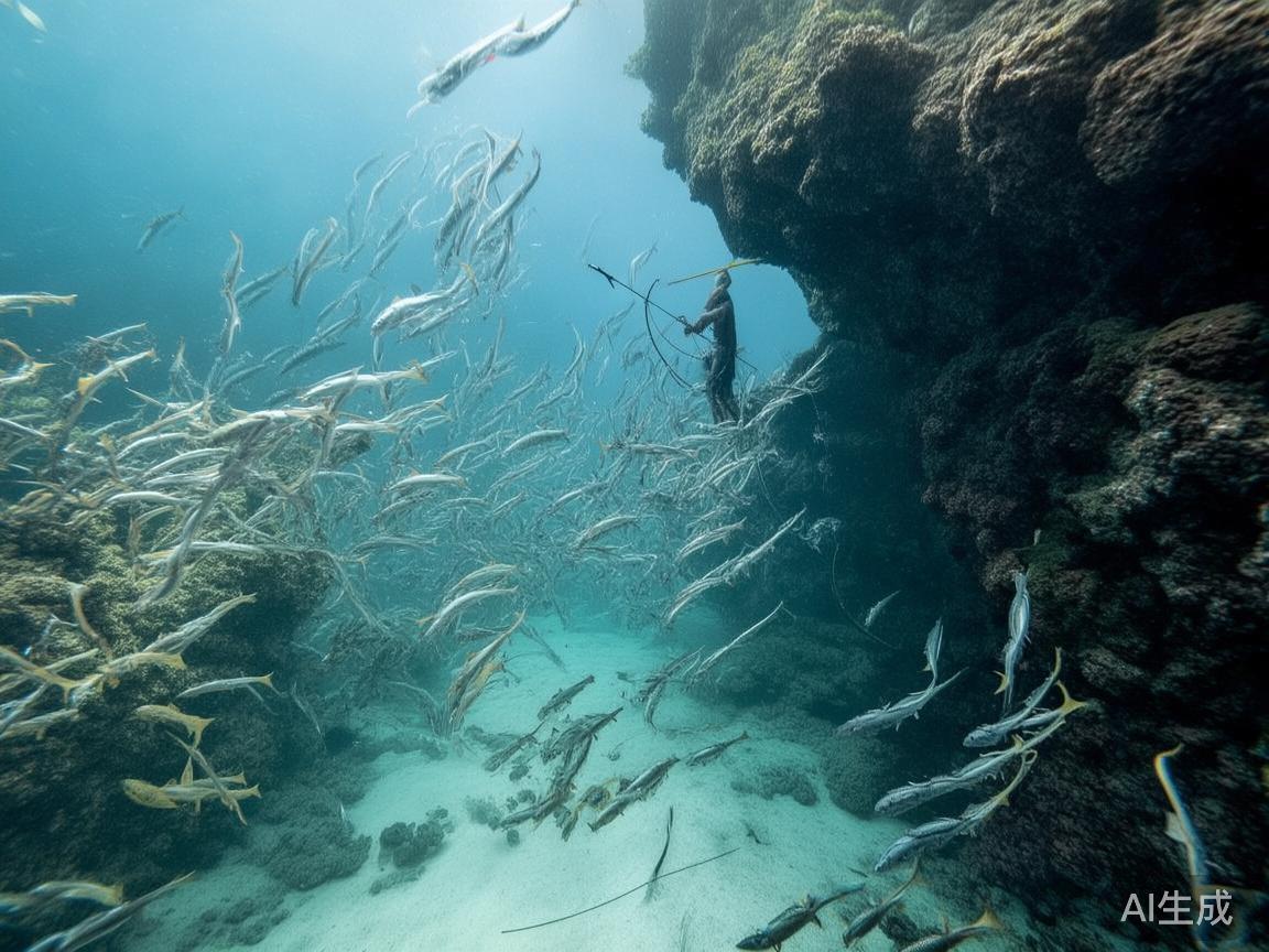 掌握鱼的移动规律
大部分鱼类都会遵循一定的运动轨